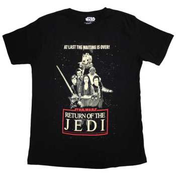 Merch Star Wars: Póló Return Of The Jedi Waiting Is Over