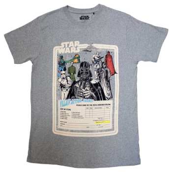 Merch Star Wars: Póló Villain Action Figures