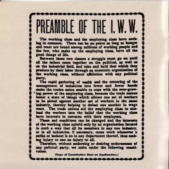 CD Starvation Army: Band Music No. 1 (To Fan The Flames Of Discontent) (Songs Of The IWW And The Salvation Army)