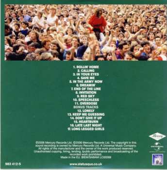 5CD/Dobozkészlet Status Quo: 5 Original Albums