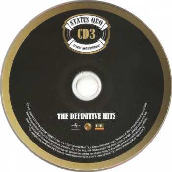 3CD Status Quo: Accept No Substitute! The Definitive Hits