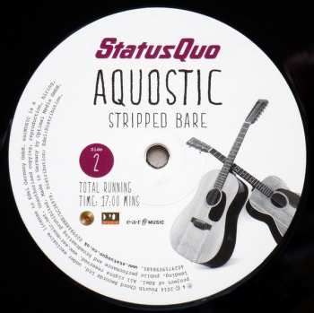 2LP Status Quo: Aquostic Stripped Bare