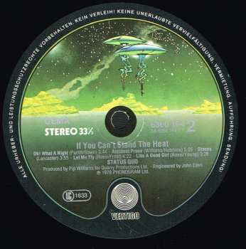 LP Status Quo: If You Can't Stand The Heat