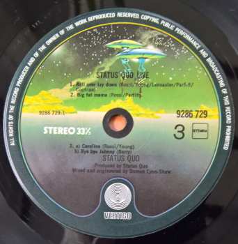 2LP Status Quo: Live