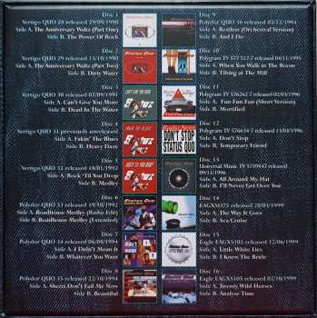 16SP/Dobozkészlet Status Quo: The Vinyl Singles Collection 1990 - 1999 LTD