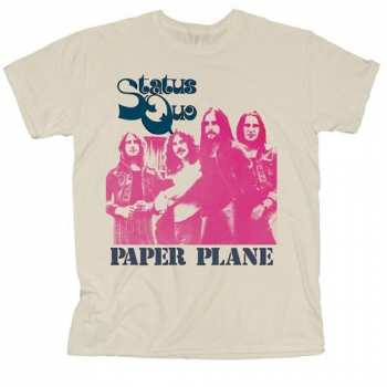 Merch Status Quo: Póló Paper Plane 