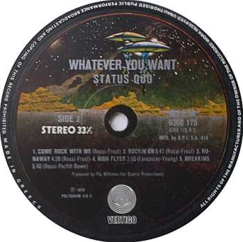 LP Status Quo: Whatever You Want