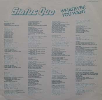 LP Status Quo: Whatever You Want