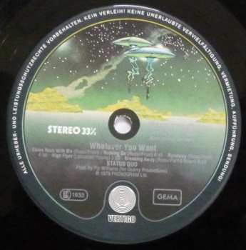 LP Status Quo: Whatever You Want