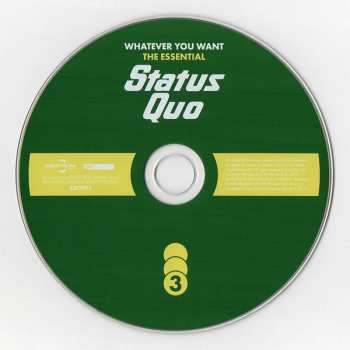 3CD Status Quo: Whatever You Want, The Essential