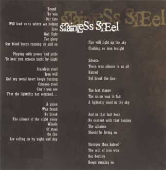 CD Steel Engraved: State Of Siege