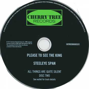 3CD/Dobozkészlet Steeleye Span: All Things Are Quite Silent: Complete Recordings 1970-71