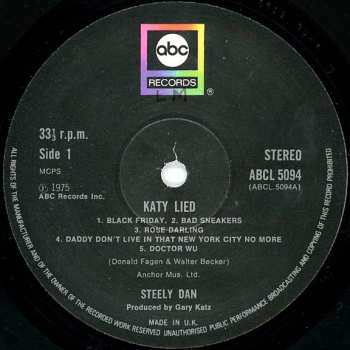 LP Steely Dan: Katy Lied