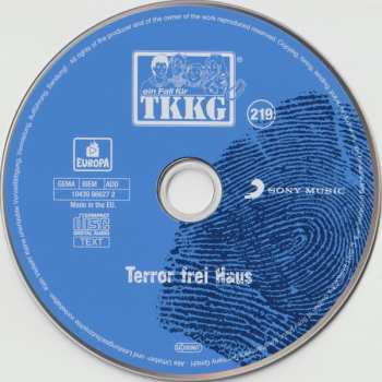 CD Stefan Wolf: TKKG 219 - Terror Frei Haus