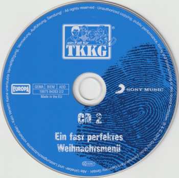 3CD Stefan Wolf: TKKG - Ein Fast Perfektes Weihnachtsmenü