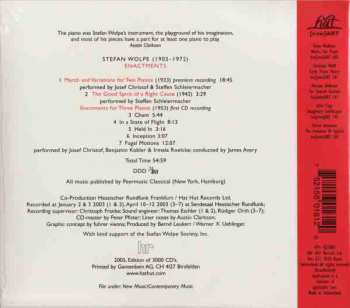CD Stefan Wolpe: Enactments