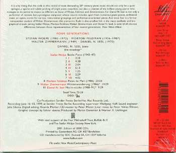 CD Morton Feldman: Four Generations LTD