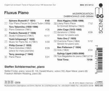 CD Steffen Schleiermacher: Fluxus Piano