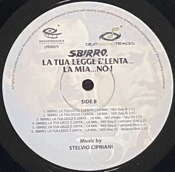 LP Stelvio Cipriani: Sbirro, La Tua Legge È Lenta… La Mia… No! LTD