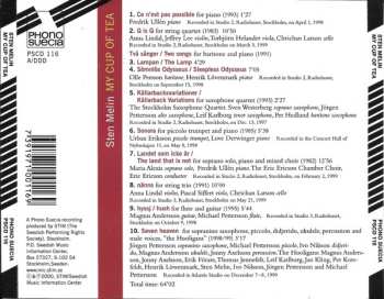CD Sten Melin: My Cup Of Tea