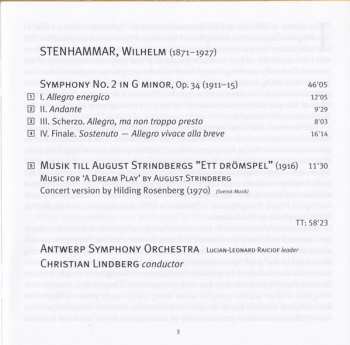 SACD Wilhelm Stenhammar: Symphony No. 2, Music To 'Ett Drömspel'