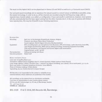 SACD Wilhelm Stenhammar: Symphony No. 2, Music To 'Ett Drömspel'