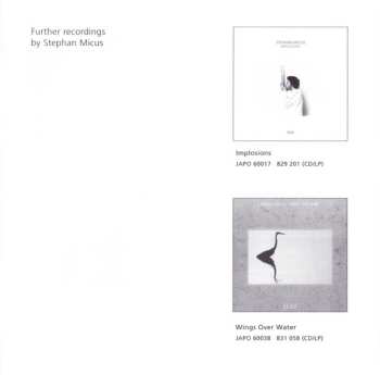 CD Stephan Micus: Towards The Wind