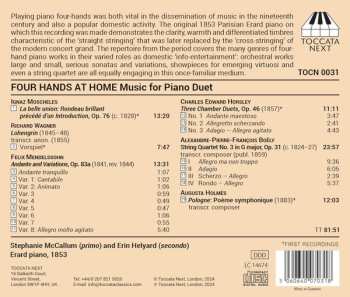 CD Richard Wagner: Four Hands At Home (Domestic Music-Making In The Mid-Nineteenth Century)