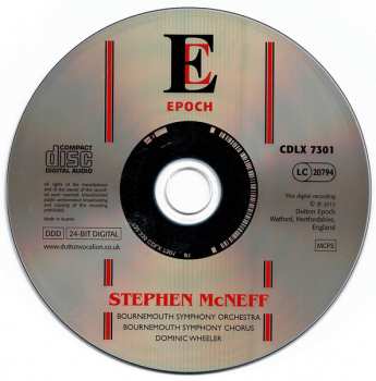 CD Bournemouth Symphony Orchestra: Stephen McNeff: Sinfonia, Secret Destinations, Weathers & Heiligenstadt