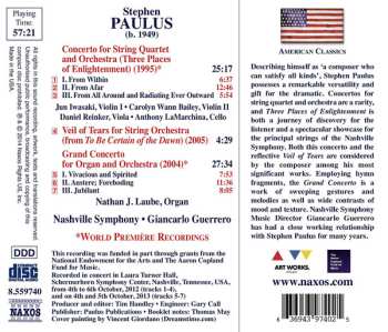 CD Giancarlo Guerrero: Three Places Of Enlightenment, Veil Of Tears & Grand Concerto For Organ And Orchestra