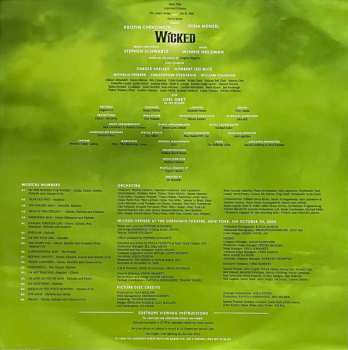 2LP Stephen Schwartz: Wicked (The Original Broadway Cast Recording) PIC