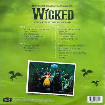 2LP Stephen Schwartz: Wicked (The Original Broadway Cast Recording) PIC