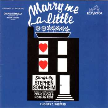 CD Stephen Sondheim: Marry Me A Little (Original Cast Recording)