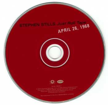 CD Stephen Stills: Just Roll Tape April 26 1968