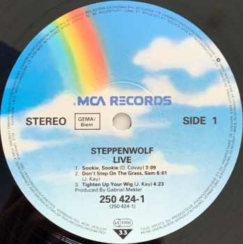 2LP Steppenwolf: Live