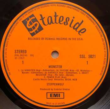 LP Steppenwolf: Monster