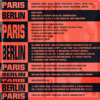 CD Stereo Total: Paris ↔ Berlin