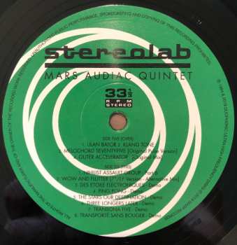 3LP Stereolab: Mars Audiac Quintet