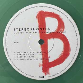 LP Stereophonics: Make 'Em Laugh, Make 'Em Cry, Make 'Em Wait CLR | LTD