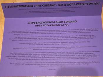 LP Chris Corsano: This Is Not A Prayer For You