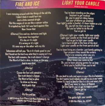 CD Steve Camp: Fire And Ice