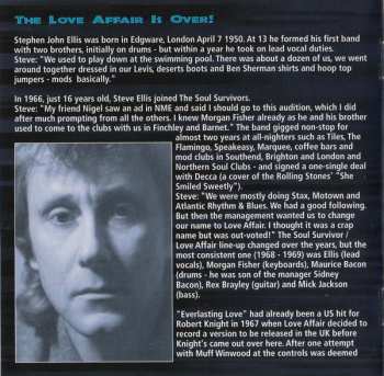 CD/DVD Steve Ellis: The Love Affair Is Over