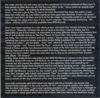 CD/DVD Steve Ellis: The Love Affair Is Over