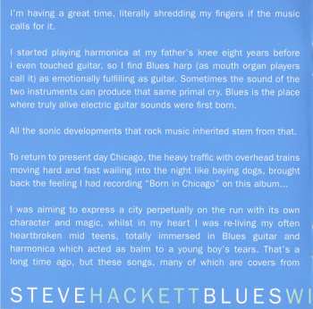 CD Steve Hackett: Blues With A Feeling