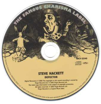 CD Steve Hackett: Defector