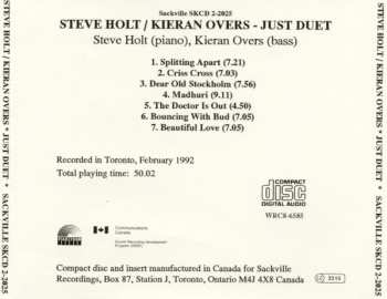 CD Steve Holt: Just Duet