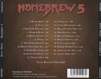 CD Steve Howe: Homebrew 5