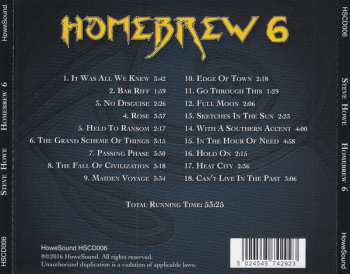CD Steve Howe: Homebrew 6