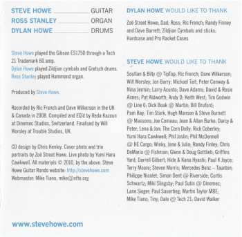 CD Steve Howe Trio: Travelling
