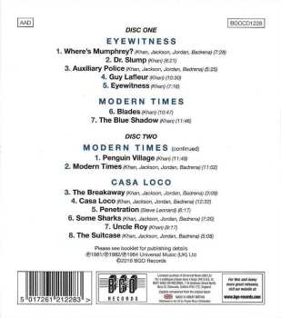 2CD Steve Khan: Eyewitness / Modern Times / Casa Loco